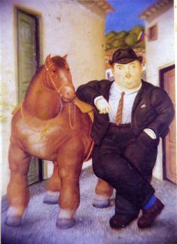 費爾南多 博特羅 Horse and man